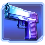 Agent Ace Symbols Gun