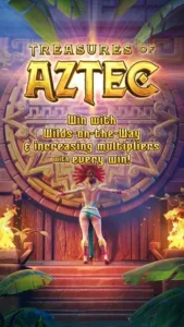 treasure of aztec splash screen