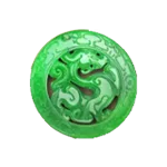 wealth god symbol jade