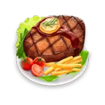 Diner Delights - Steak Symbol