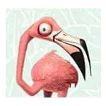 Jungle Island Symbol Flamingo