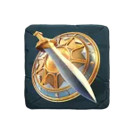 Legend of Perseus - Sword and Shield Symbol