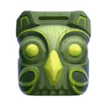 Totem Wonders - Carved Owl Symbol