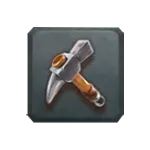 Gold Rush - Miner Hammer Symbol
