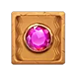 Treasure Raiders - สัญลักษณ์ อัญมณีสีชมพู
