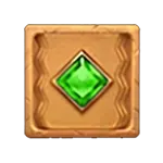 Treasure Raiders - สัญลักษณ์ อัญมณีสีเขียว