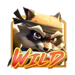 Ninja Raccoon Frenzy - Wild Symbol